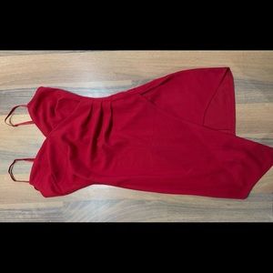 Le Chateau Red Midi Dress